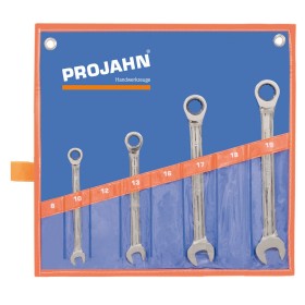PROJAHN GearTech Ratschenschlüssel-Satz Klassik ohne Umschaltknopf 4-tlg. metrisch