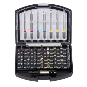 PROJAHN COLOR Bit-Box L 6,3 / 1/4" 25 mm + 75 mm 56-tlg.