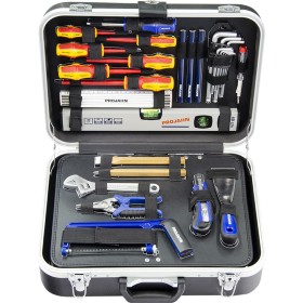 PROJAHN proficraft Werkzeugkoffer ELEKTRO metrisch 6-kant 12,5 / 1/2" 128-tlg.