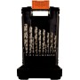 PROJAHN Spiralbohrer-Kassette HSS-G DIN 338 Typ SN PROgresso 19-tlg.