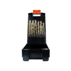 PROJAHN Hochleistungs-Spiralbohrer-Satz HSS-Co 8 % DIN 338 Typ HD - Heavy Duty 25-tlg.