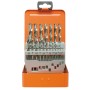 PROJAHN Spiralbohrer-Kassette HSS-G DIN 338 Typ N ECO 19-tlg.