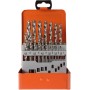 PROJAHN Spiralbohrer-Kassette HSS-G DIN 338 Typ N BASIC 19-tlg.