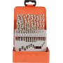 PROJAHN Spiralbohrer-Kassette HSS-G DIN 338 Typ N TURBO 24-tlg.