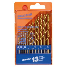 Set di punte elicoidali PROJAHN HSS-G TiN DIN 338 ECO 13 pezzi