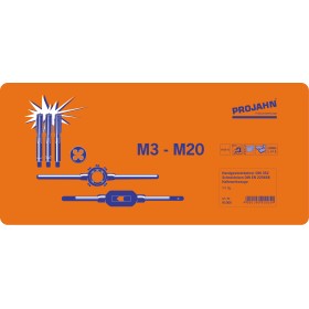 Ensemble de tarauds et filières PROJAHN HSS 54 pièces