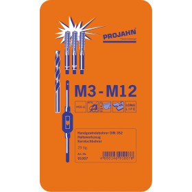 Ensemble de tarauds à main PROJAHN HSS 29 pièces