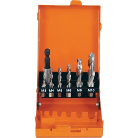 PROJAHN Kombi-Gewindebohrer Bit-Satz 1/4" 6-kant Schaft 7-tlg.