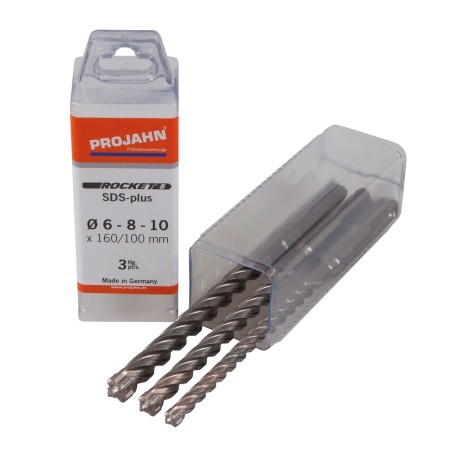 PROJAHN ROCKET 5 Hammerbohrer-Set SDS-plus 3-tlg.