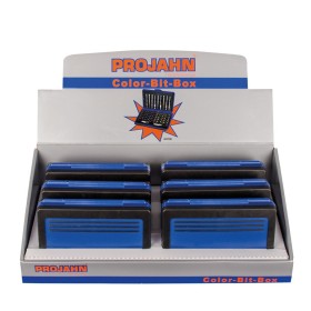 PROJAHN COLOR Bit-Box XL 6,3 / 1/4" 25 mm + 75 mm 71-tlg.