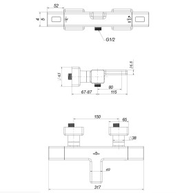 Robinet thermostatique universel Villeroy & Boch