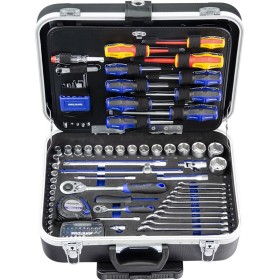 Chariot à outils universel métrique 6 pans PROJAHN proficraft 6,3 / 1/4" + 12,5 / 1/2" 130 pièces