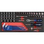 PROJAHN PROForm Einlagesystem 1/4" Steckschlüssel-Satz 58-tlg.