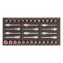 PROJAHN PROForm Einlagesystem 1/2" KFZ Spezial-Einlage 38-tlg.