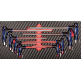 PROJAHN PROForm Einlagesystem Kugelkopf T-Griff-Schraubendreher 8-tlg.
