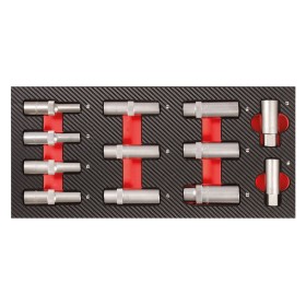 PROJAHN PROForm Einlagesystem Steckgriff 1/2" lange Stecknuss  12-tlg.