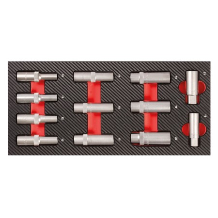 PROJAHN PROForm Einlagesystem Steckgriff 1/2" lange Stecknuss  12-tlg.