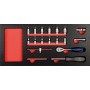 PROJAHN PROForm Einlagesystem 1/4" Xi-on Steckschlüssel-Satz 18-tlg.