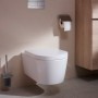 hansgrohe EluPura S WC-Sitz mit Befestigung oben, SoftClose und QuickRelease
