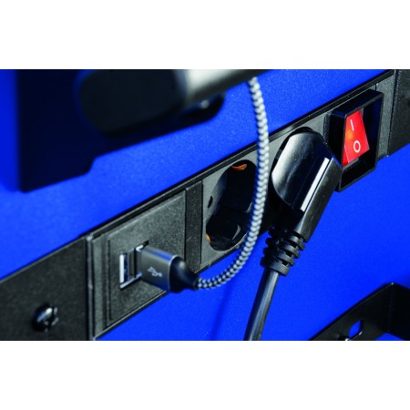 PROJAHN Projahn Werkstattwagen UNIVERSE + E-Power + Werkstattwagenaufsatz UNIVERSE + Dosenhalter