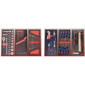 PROJAHN Werkstattwagen-Bestückung 67-tlg. für 2 Schubfächer