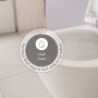 VitrA Aquacare Integra WC-Set mit Bidetfunktion, spülrandlos, inkl. Sitz