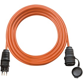 Verlängerungskabel (Kunststoff-Kabel), T12 Stecker, T13 Kupplung, Kabel 5m 3G1,5 orange *CH*