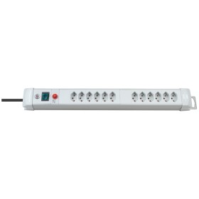 Premium-Line Steckdosenleiste 12-fach lichtgrau 3m H05VV-F 3G1,5 *CH*