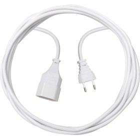 Qualitäts-Kunststoff-Verlängerungskabel mit 2-poligem Stecker und Kupplung Typ11 mit 2m Kabel