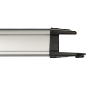Premium-Alu-Line Steckdosenleiste 8-fach / Steckerleiste aus hochwertigem Aluminium mit Schalter und 3m Kabel