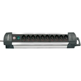Premium-Alu-Line Steckdosenleiste 10-fach 3m H05VV-F 3G1,5 *CH*