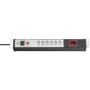 Premium-Line 19" Steckdosenleiste 7-fach für Schaltschränke, 3m H05VV-F 3G1,5 *CH*