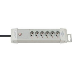 Premium-Line Steckdosenleiste 6-fach lichtgrau 3m H05VV-F 3G1,5 *CH*