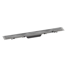 hansgrohe RainDrain Rock Fertigset Duschrinne 60 cm, kürzbar und befliesbar