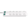 Primera-Line Steckdosenleiste 10-fach weiss 2m H05VV-F 3G1,0 5-fach schaltbare Steckdosen *CH*