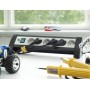 Premium-Office-Line Steckdosenleiste 6-fach schwarz/lichtgrau 3m H05VV-F 3G1,5 *CH*