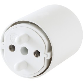 Fix-Adapter DE auf CH weiss 230V 2-polig