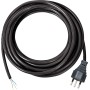 Gummi-Neopren-Anschlusskabel (Anschlusskabel mit 5m Kabellänge, mit angespritztem Stecker)