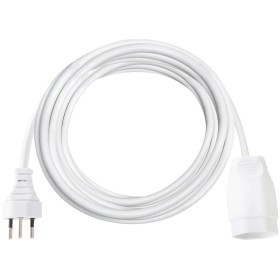 Verlängerungskabel aus hochwertigem Kunststoff (Verlängerungskabel für den Innenbereich mit 10m Kabel) weiss
