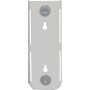 Wandhalter für cleverLINE Sortiment (mit Magnet, Anschraubvorrichtung, weiss)