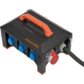 Gummi-Stromverteiler / Stromverteiler mit 2m Kabel 5G6,0 32A