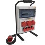 Stromverteiler BSV 4/32 FI+LS, 1x CEE 400/32A, 2x CEE 400V/16A, 4x Steckdosen T25 (IP55) *CH*