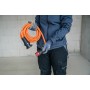 Verlängerungskabel (Kunststoff), T25 Kupplung, T25 Stecker, Kabel 10m 5G2.5 orange, CH Stecksystem IP55