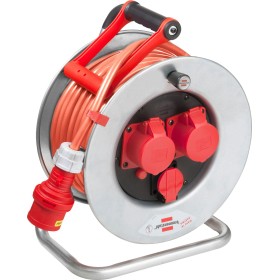Garant SK 320 Kabelrolle, 1x Steckdose T25 (IP55), 2x CEE-Steckdose 400V/16A, CEE-Stecker 400V/16A, 33m