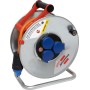 Brennenstuhl Garant SK 290 Kabelrolle (33m Kabel in orange, Stahlblech, Einsatz im Aussenbereich)