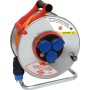 Garant SK 290 + Bretec Kabelrolle, 3x Steckdose T13, Stecker T13, 33m 3G1,5 orange, CH Stecksystem IP55