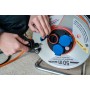 Garant SK 290 FI + Bretec Kabelrolle, 3x Steckdose T13, Stecker T13, 50m 3G1,5 orange, CH Stecksystem IP55