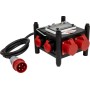 Kompakter Stromverteiler BSV 3 - FI/16, 3x CEE 400V/16A, 2x Typ T25 (IP55), 2x Typ T23 (IP55) *CH*