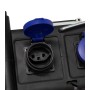 Kompakter Stromverteiler BSV 3 - FI/16, 3x CEE 400V/16A, 2x Typ T25 (IP55), 2x Typ T23 (IP55) *CH*