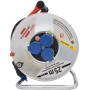 Kabeltrommel Garant SK für Ausseneinsatz, CH Stecksystem IP55, 3x T23 Steckdosen, T23 Stecker, Kabel 25m